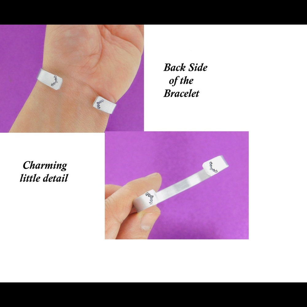 4 Stackable Inspirational Bracelets Set - Picture 2 of 5
